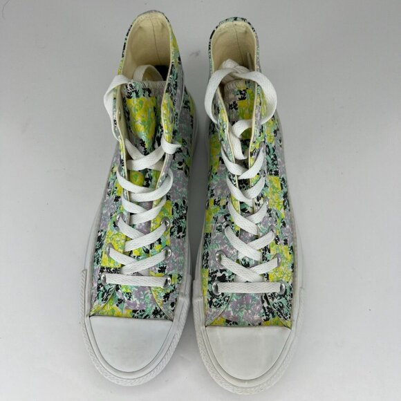 Converse Womens 542558F Multicolor Floral Chuck Taylor All Star Size 8 Sneakers - Picture 4 of 10